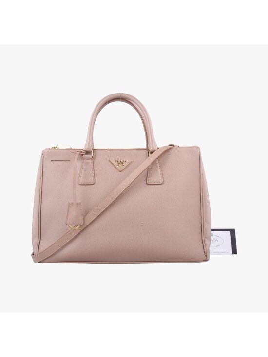 Prada Handbags - Prada Galleria Pink Saffiano Leather 31 Shoulder